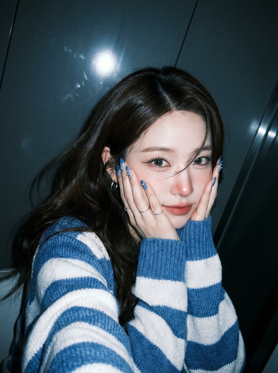 青の夢、静かな瞬間